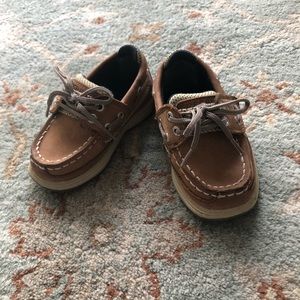 Sperry Lanyard Toddler Boys Boat Shoes Size 5.5